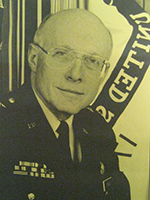 black and white photograph of MG (Ret.) R. Cliffton Gibbs, ’58