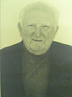 black and white photograph of Mr. George G. Davis, ’40