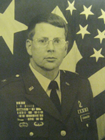black and white photograph BG (Ret.) Marvin K. (Keith) McNamara, ’79