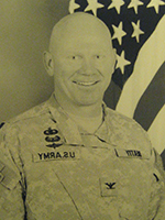 black and white photograph of COL Vernon L. Beatty, ’86