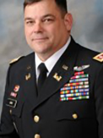 military portrait of LTC James R. Herd, ’89