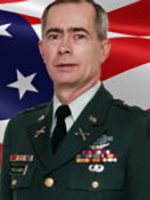 military portrait of LTC (Ret.) Donald Hulslander, Jr., ’65