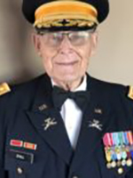 military portrait of LTC Harman A. “Pete” Stull, ’55