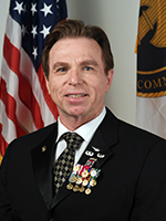 military portrait of LTC George K. Gamble, ’79