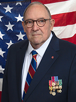 portrait of COL James E. Leonard, ’60