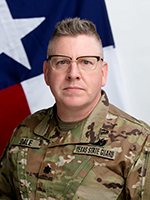 military portrait of LTC Tony Dale, ’92