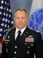 military portrait of Colonel Ross Davidson, ’87