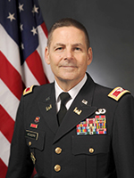 military portrait of Colonel Greg Rogers, ’90