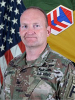 military portrait of Colonel Martin Schmidt, ’95