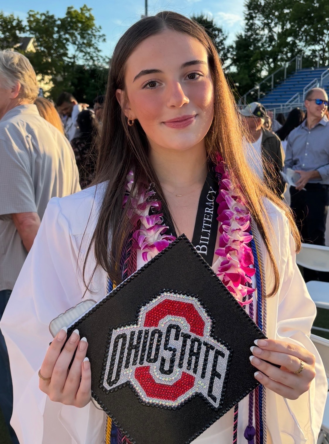 Payton Holt at her Ohio State Graduation