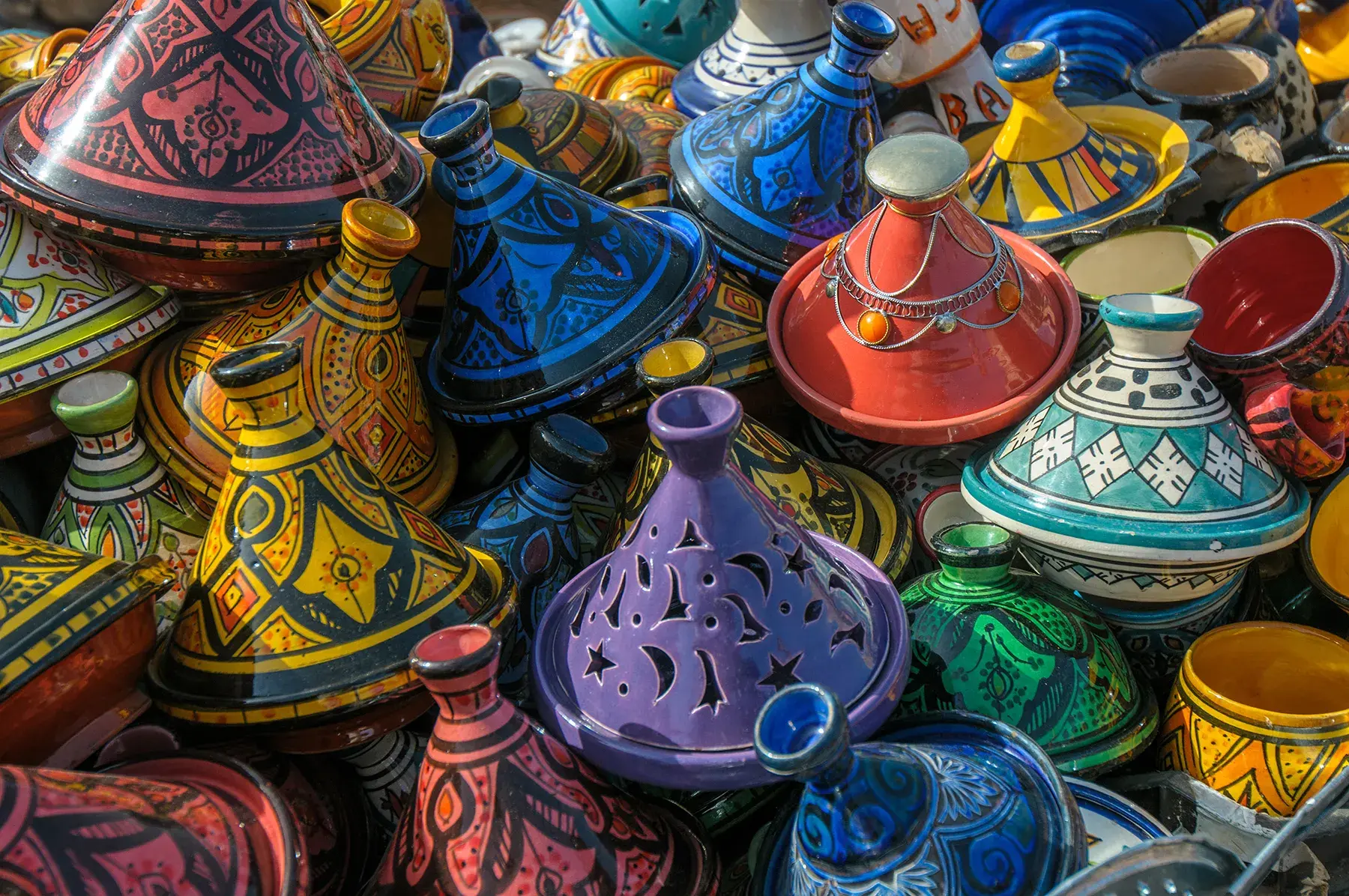 Moroccan pots
