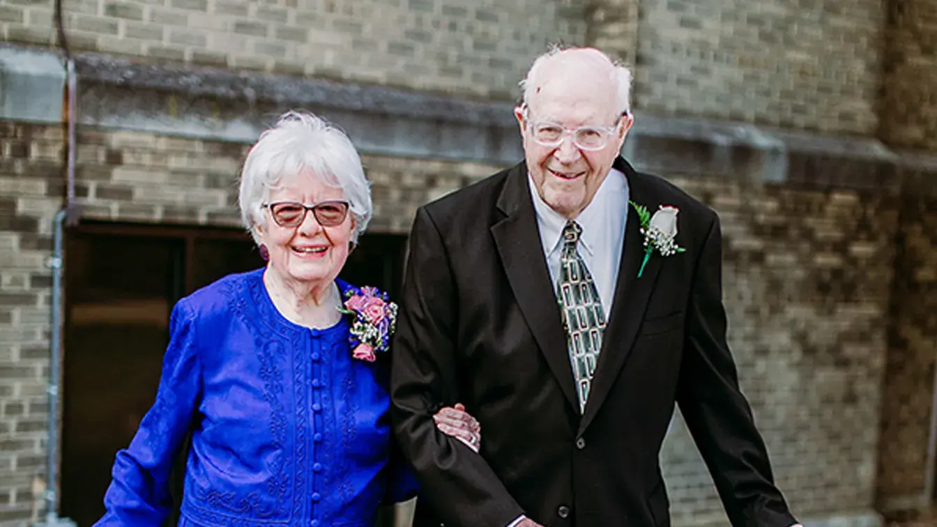 Mary Hoffman and Raymond Cunningham