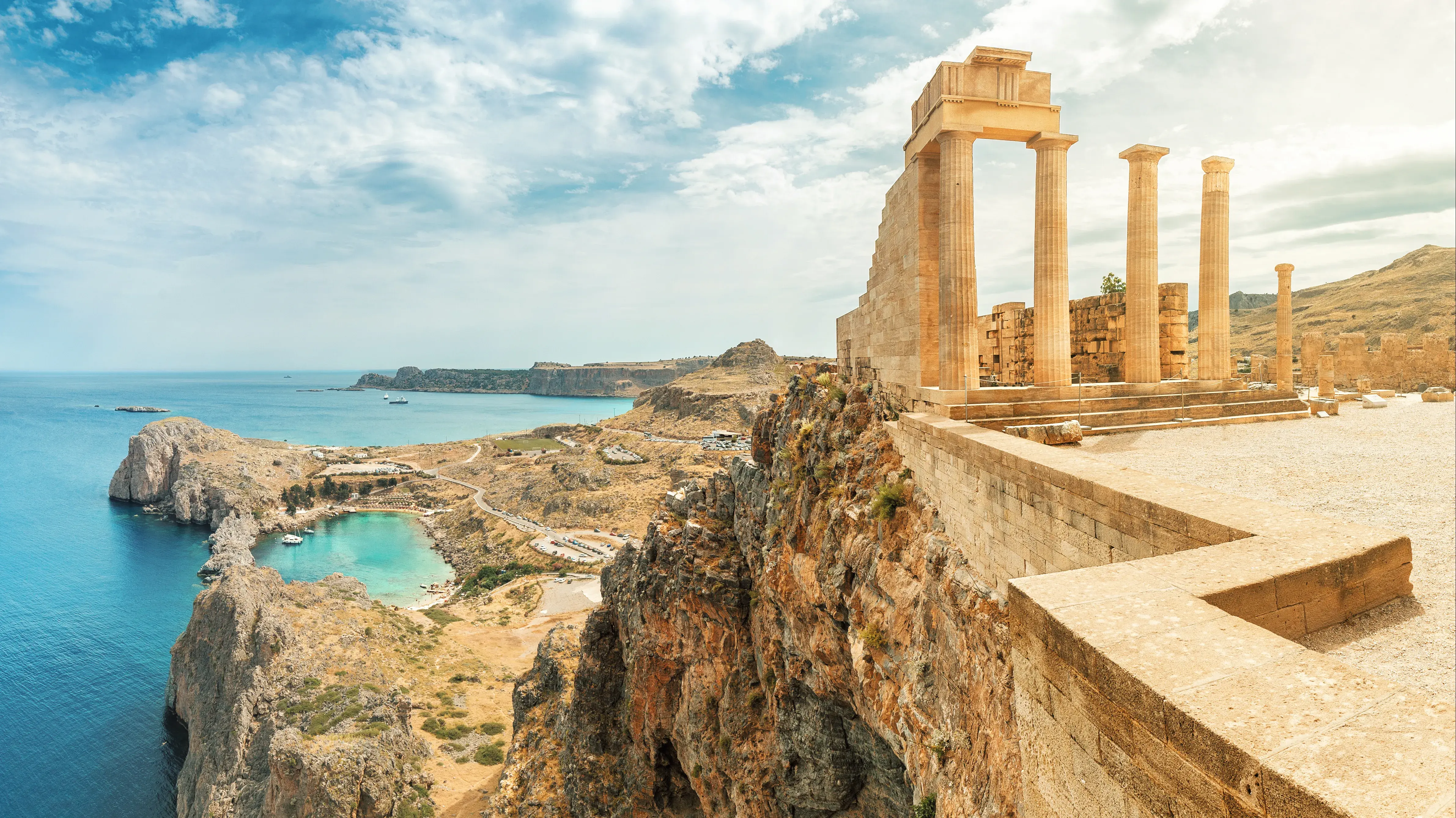 Ruins in the Greek Isles