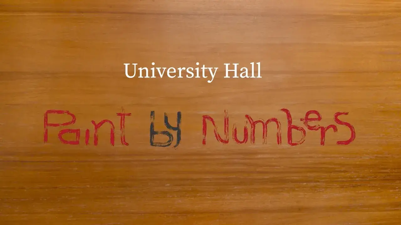 university hall – paint by numbers