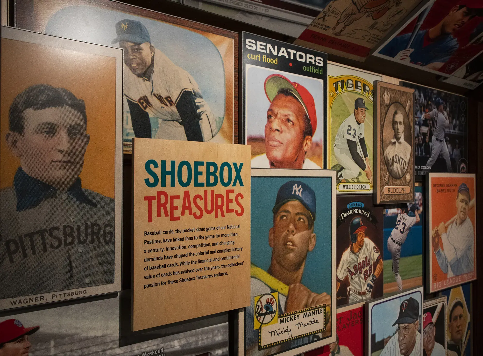 Historical Baseball museum collection of posters