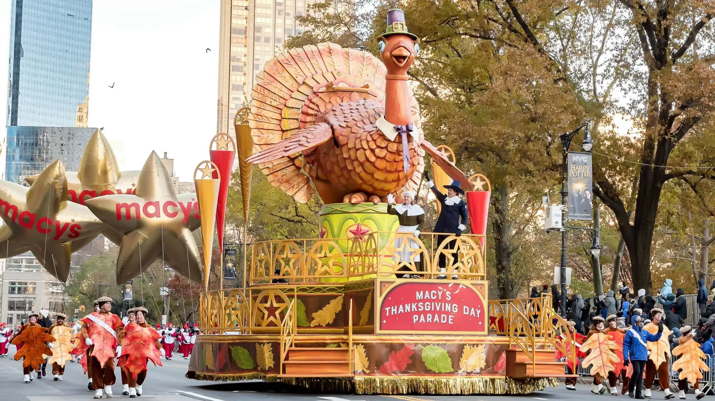 Macy's Thanksgiving Day Parade turkey float