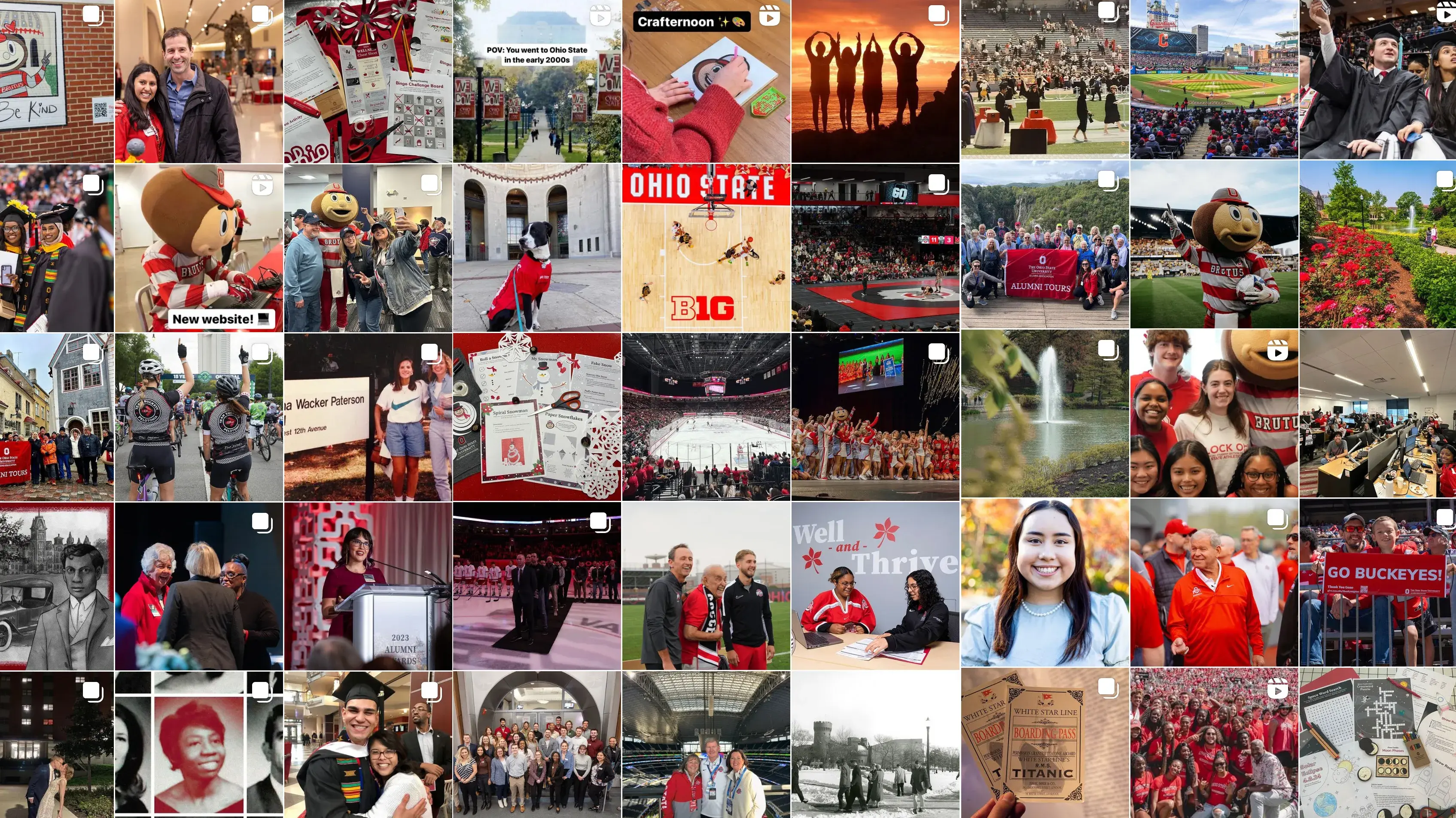 collage of several instagram photos