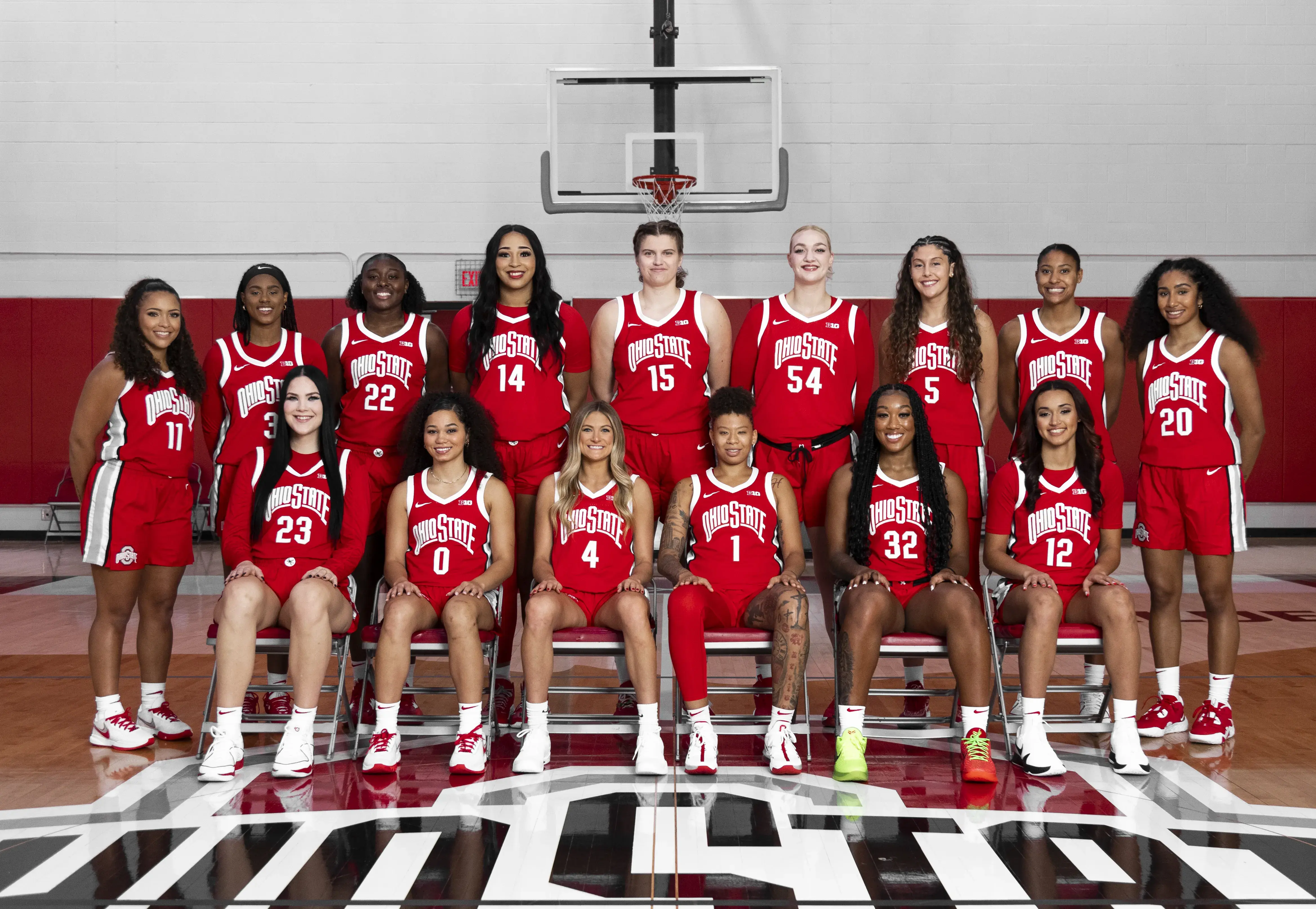 Ohio State Women's Basketball Team photo 2023-2024 season