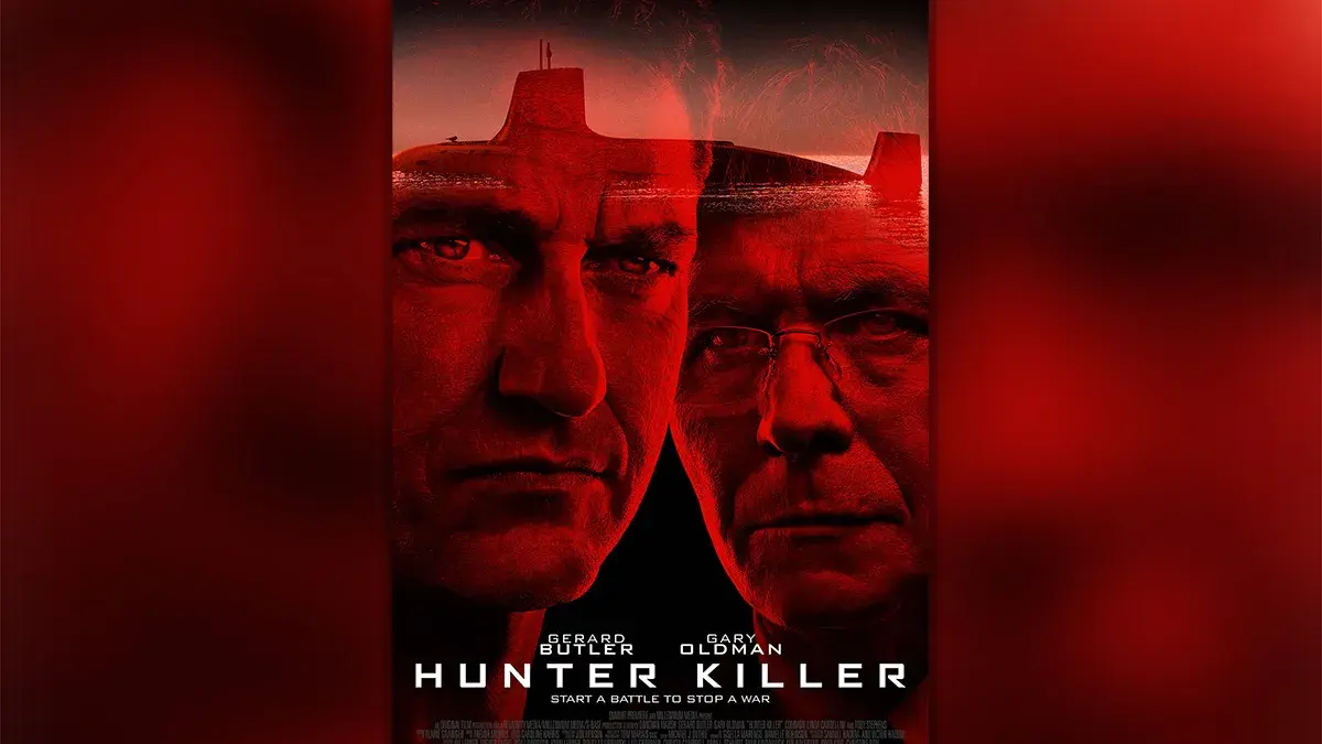 movie poster for hunter killer