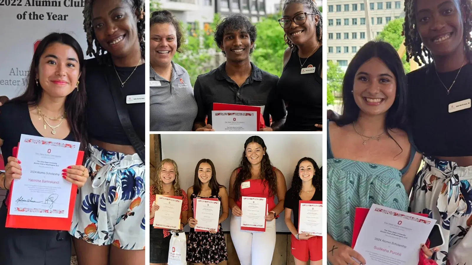 collage of ohio state scholarship recipients