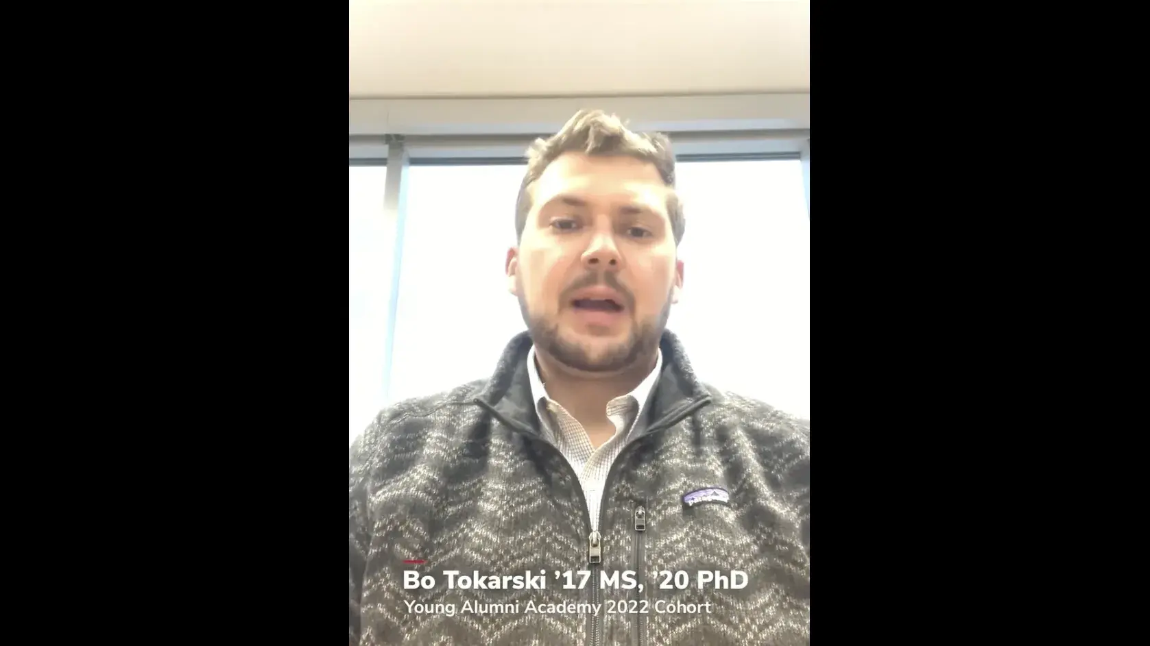  A video testimonial from Bo Tokarski ‘17