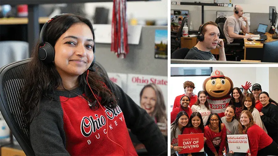 Collage of Engagement Center staff