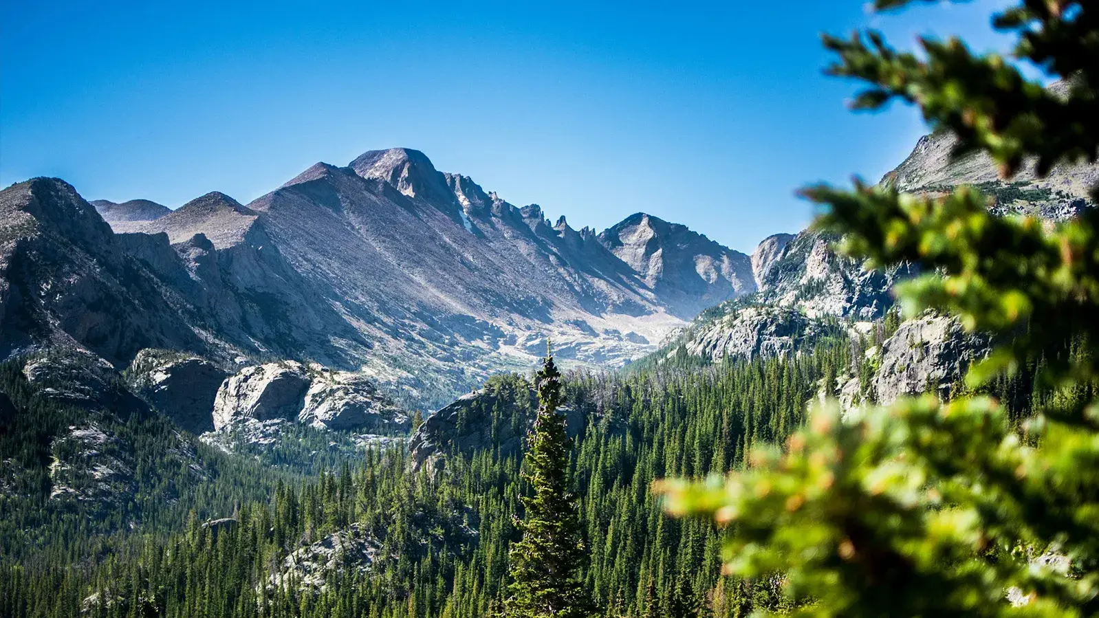 scenic colorado mountain landscape