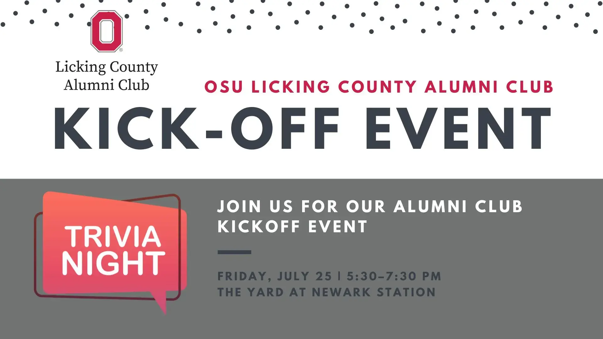 Licking County Alumni Club Kick-off Event for 2025