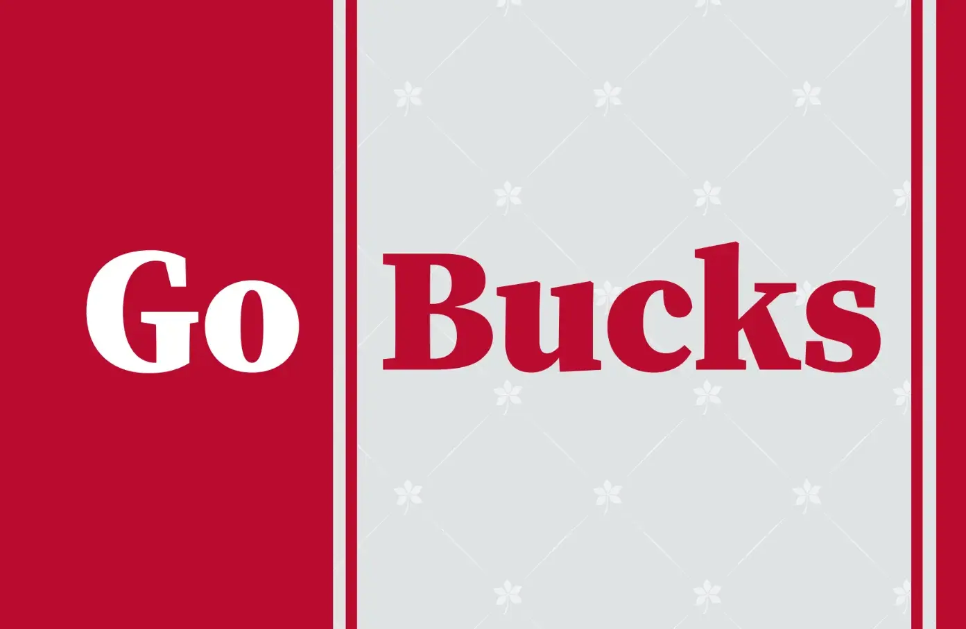 go bucks scarlet and gray image