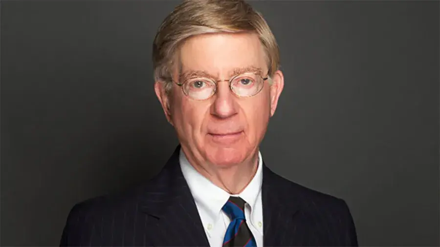 headshot photo of george will