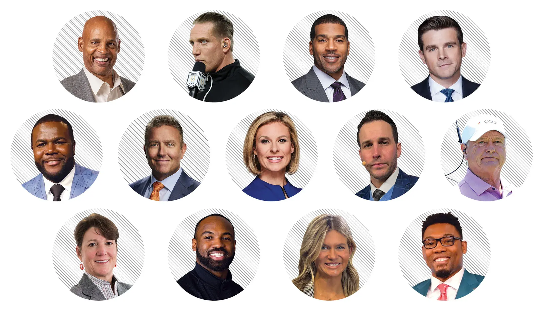 Headshots of the people in this story are grouped in one photo illustration