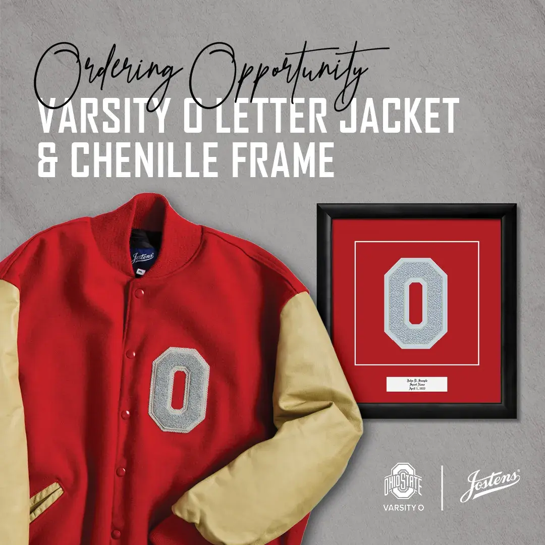 varsity O letter winner jacket and 
