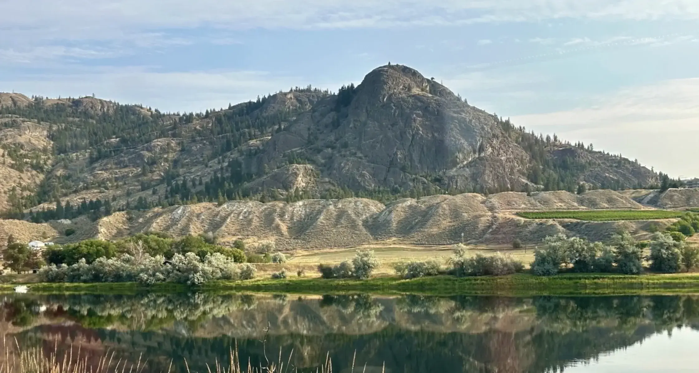 Mountain view in Canada.