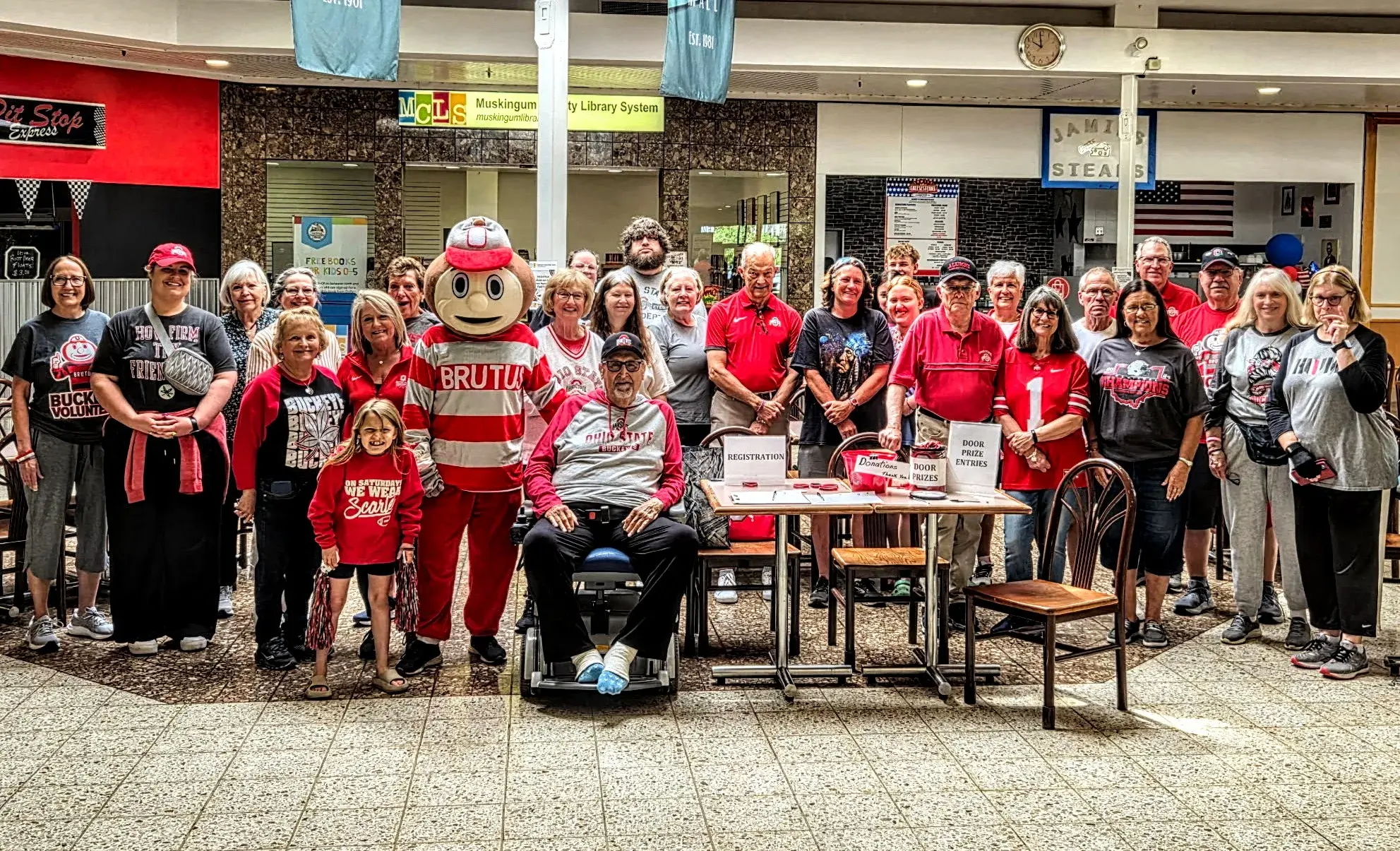 Group of Muskingum County Alumni