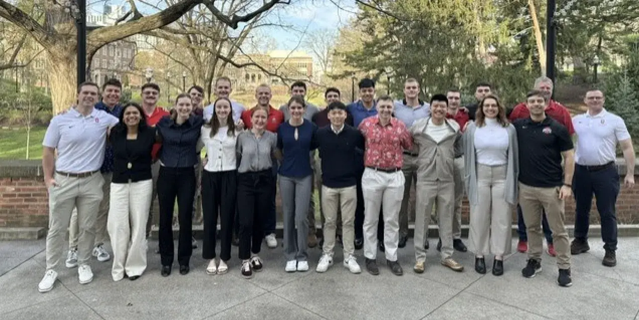 Group of students during event.