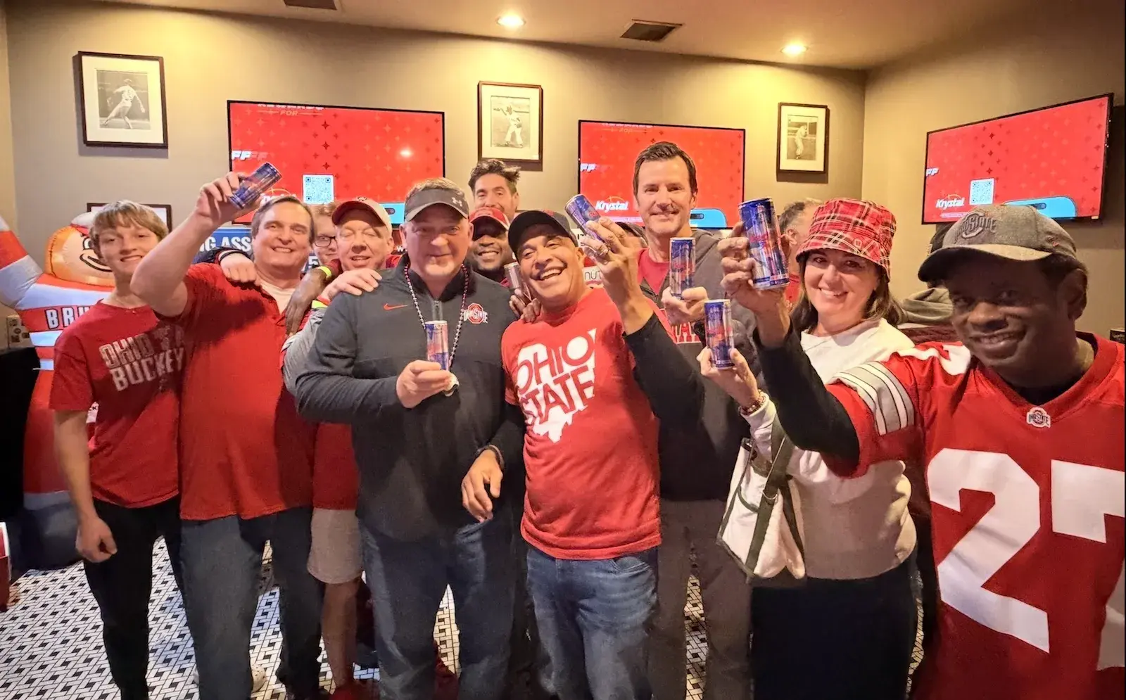 Atlanta Buckeyes at an event.