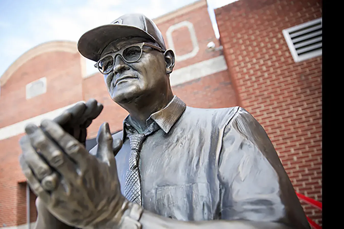 statue of Woody Hayes