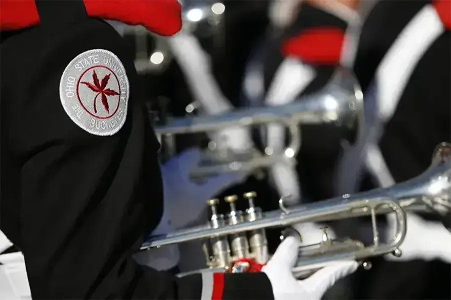 ohio state marching band trumpet player