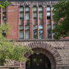 Hayes Hall has a whispering arch.