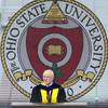 John Glenn speaks to Ohio State's graduating seniors at Commencement on June 14, 2009.