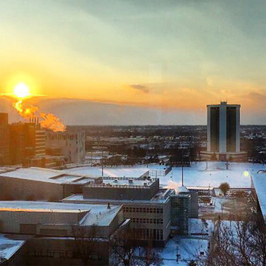 Another day, another perfect sunset at @theohiostateuniversity. - Michelle Bucklew, marketing student