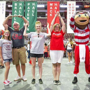 Move-in day is when we all come together as one O-H-I-O family.