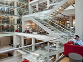 Thompson library staircase