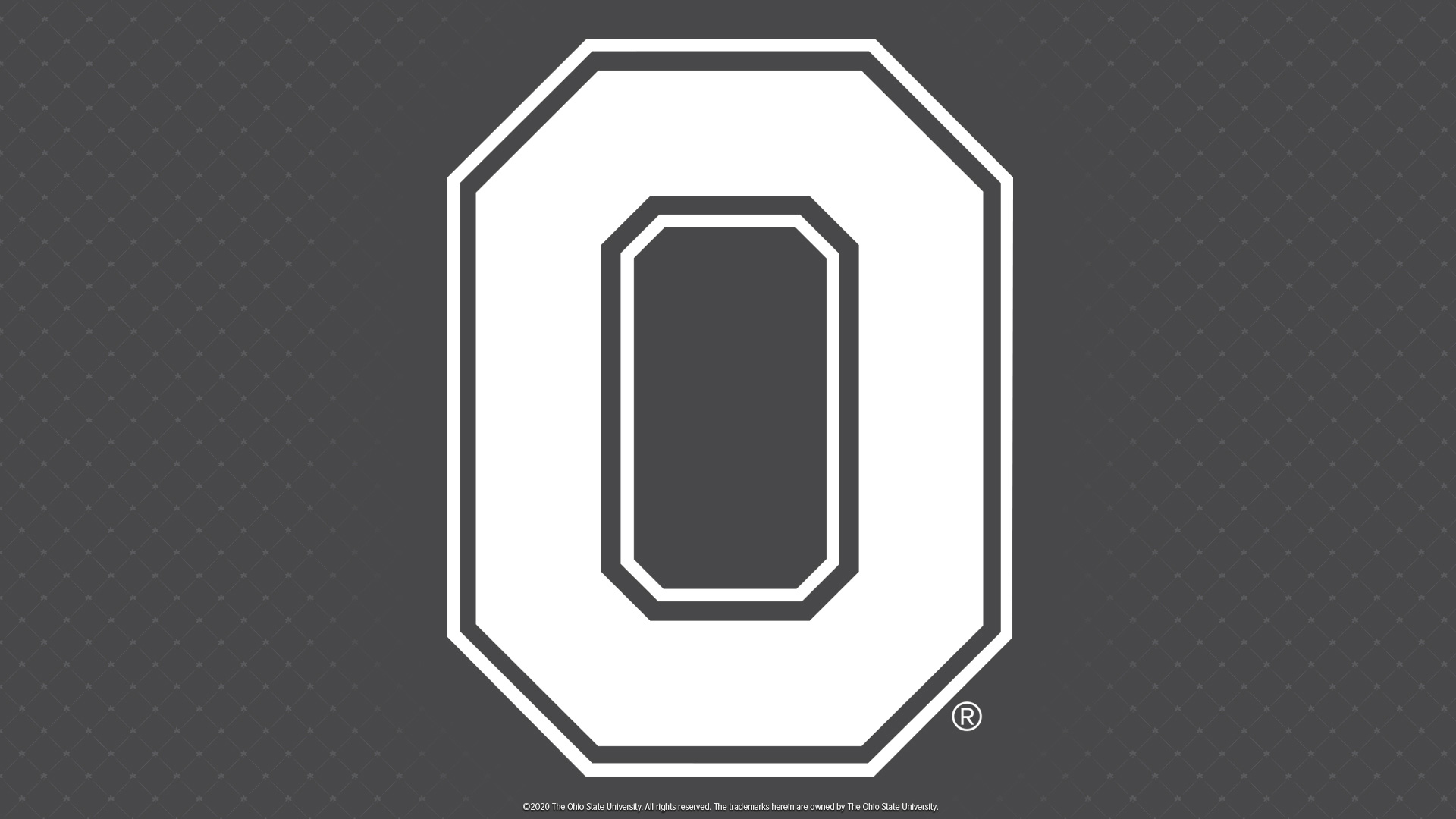 ohio state logo black and white