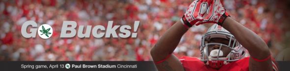 Spring game: Go Bucks, in Cincy!