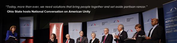Ohio State hosts National Conversation on American Unity