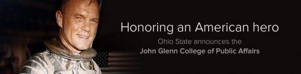 Ohio State announces the John Glenn College of Public Affairs