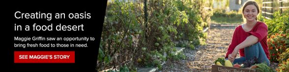Creating an oasis in a food desert