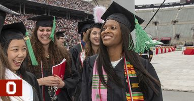 A biomedical student’s Ohio State journey ends in celebration as she looks to the future