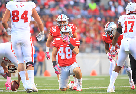 ohio state football captains 2016